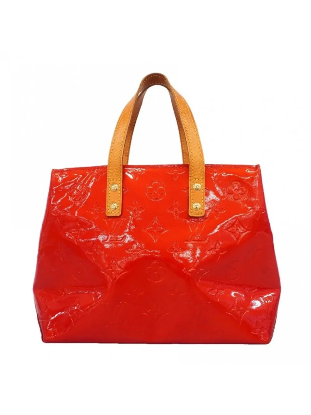 Louis Vuitton Handbag Vernis Reed PM Rouge